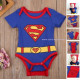 2pcs Superman Romper Set 